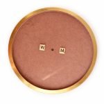GOLDEN BORDER CLOCK 2