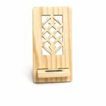 PINE WOOD PHONE STAND